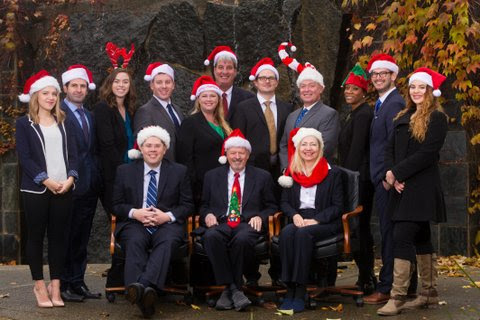 Christmas Photo of BPE Lawyers 